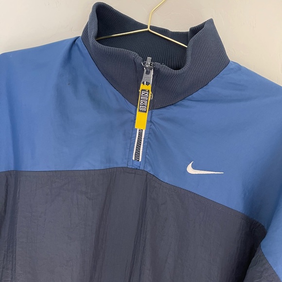 Nike Vintage Reversible Nylon High Neck Jacket XL - Picture 5 of 10
